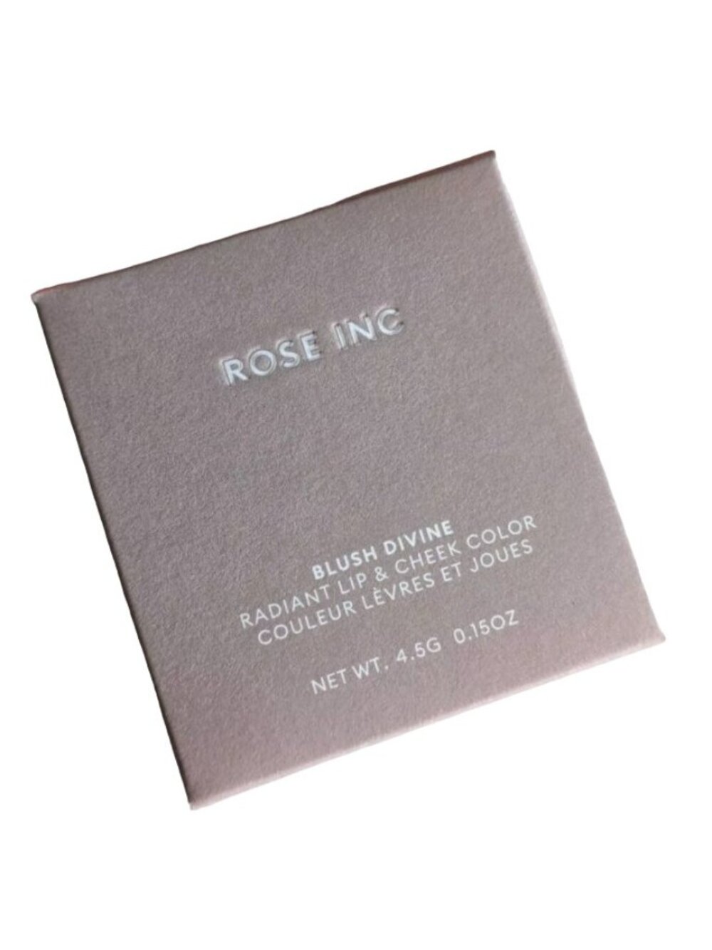 Rose Inc Blush Divine Radiant Lip Cheek Color Dahlia Deep Berry Cream Refillable